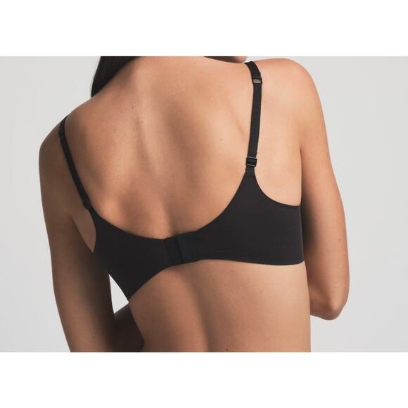 SKIMS ULTIMATE TEARDROP PUSH-UP BRA onyx 32C - Picture 2 of 5